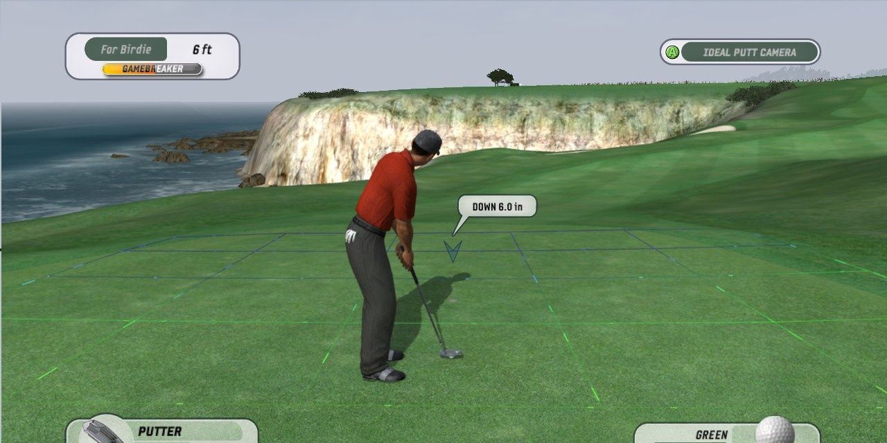Tiger Woods PGA Tour 06 golfing