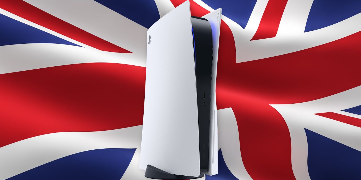 PS5 UK Launch Sales Great Britain Flag