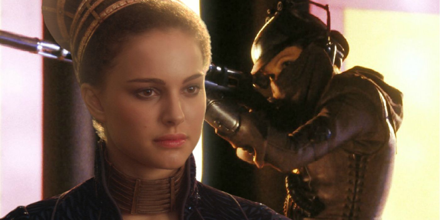 Padme and Zam Wesell in Star Wars