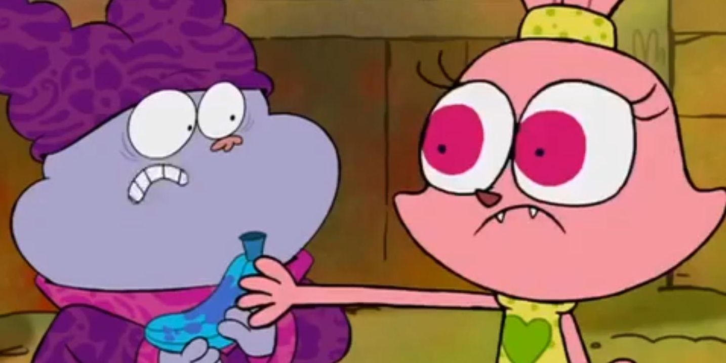 Panini Tries To Trap Chowder With A Baby Cropped.