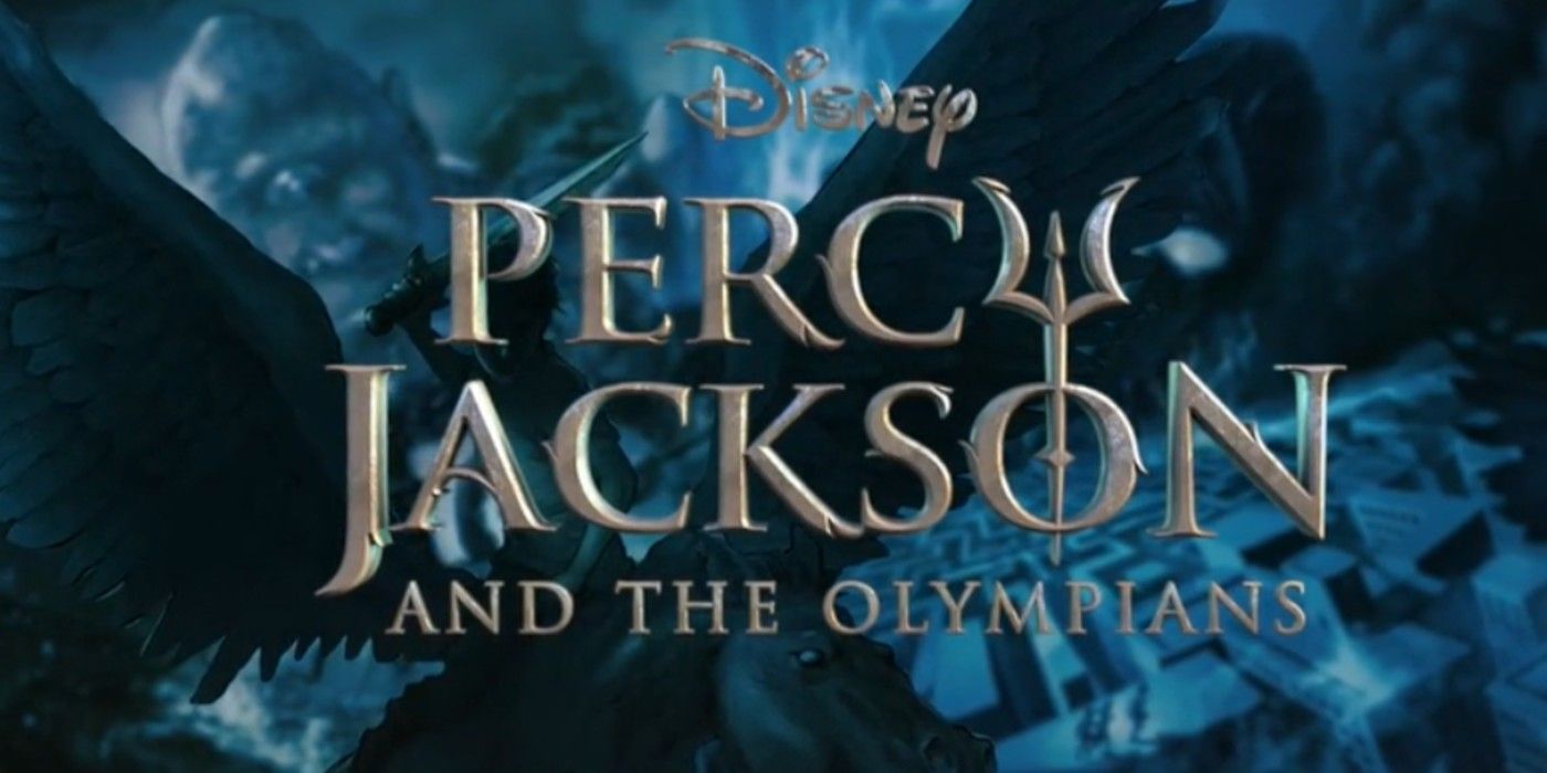 Percy Jackson and the Olympians Disney+ logo