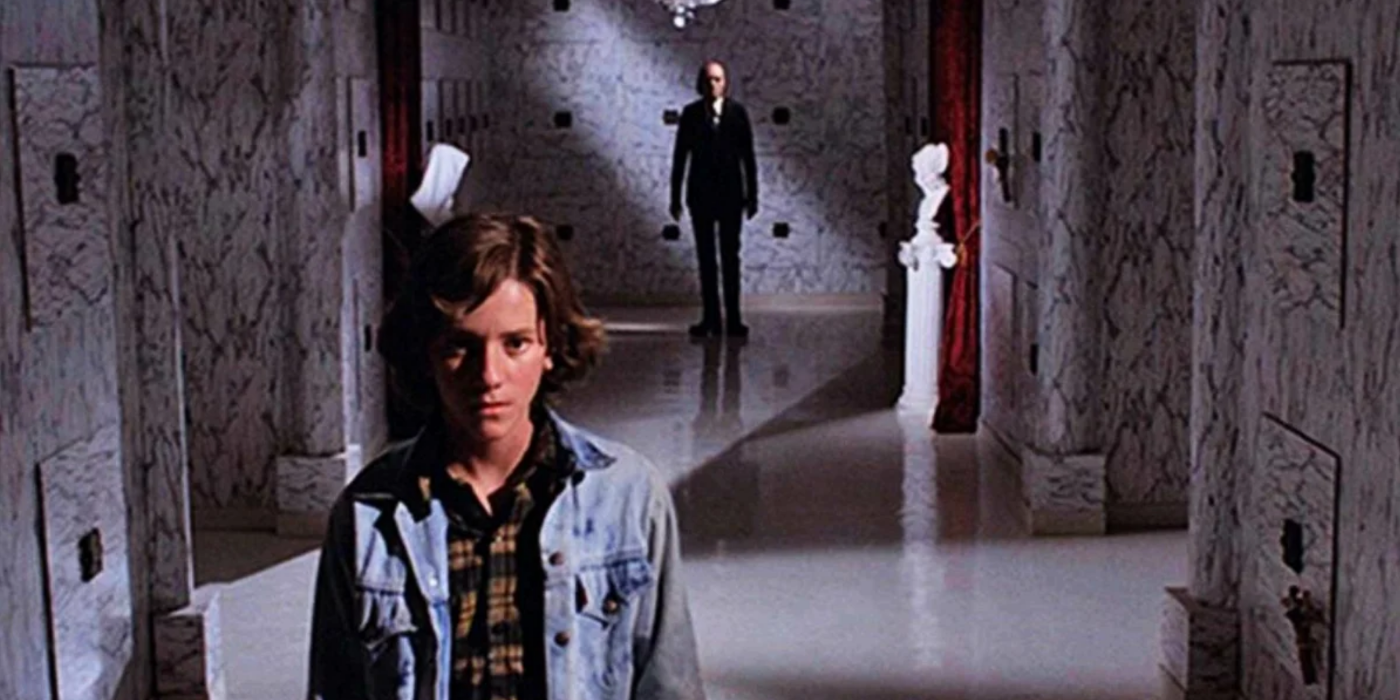 The Tall Man stands behind Mike in Phantasm