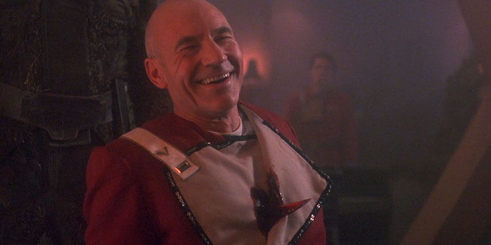 Picard reliving his past