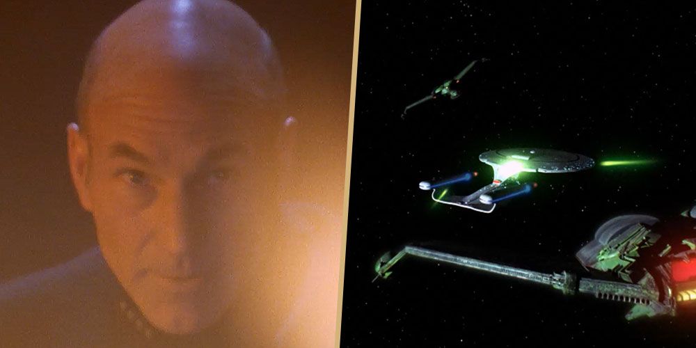 Picard vs. Klingons