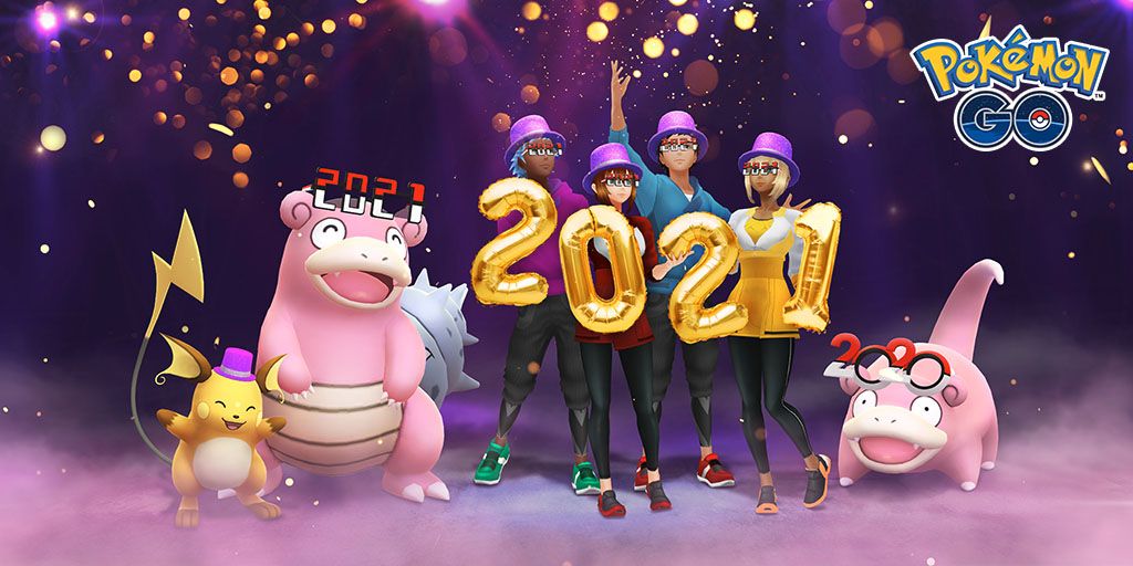 Pokemon GO New Years 2021 Costumes