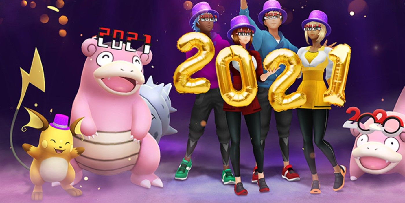 Pokemon Go New Year 2021 Niantic Slowpoke
