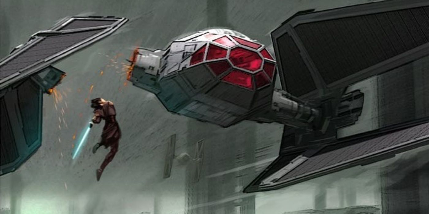 Rey TIE Fighter Concept Art Star Wars Rise of Skywalker