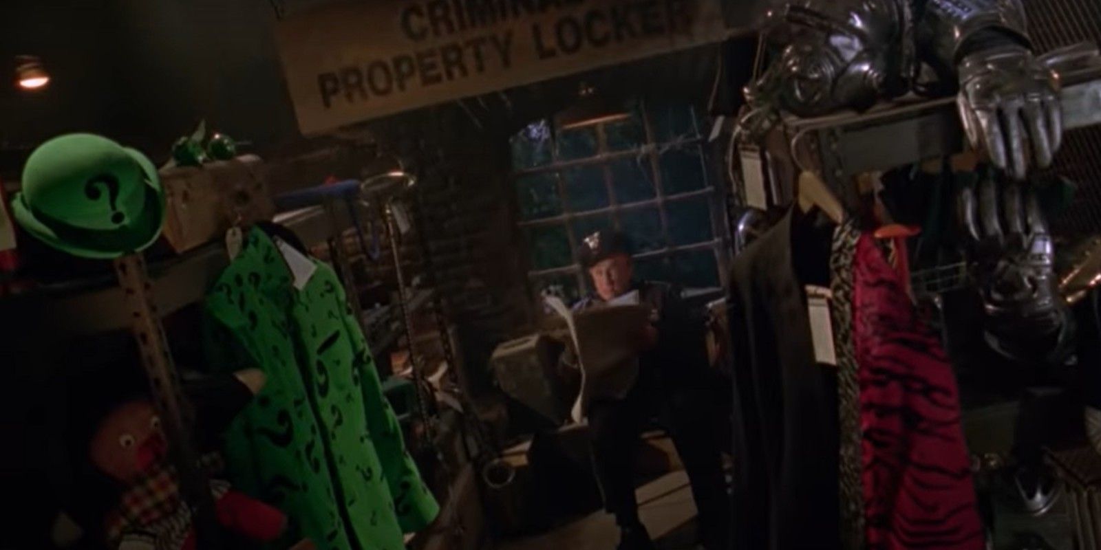 Riddler and Two-Face Easter eggs in Batman &amp; Robin