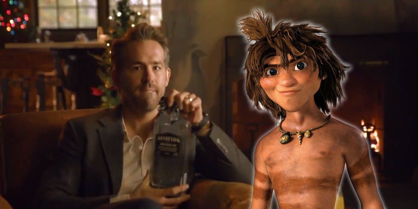 Ryan Reynolds Sells His Gin To Parents Seeing Croods 2 In Funny Video