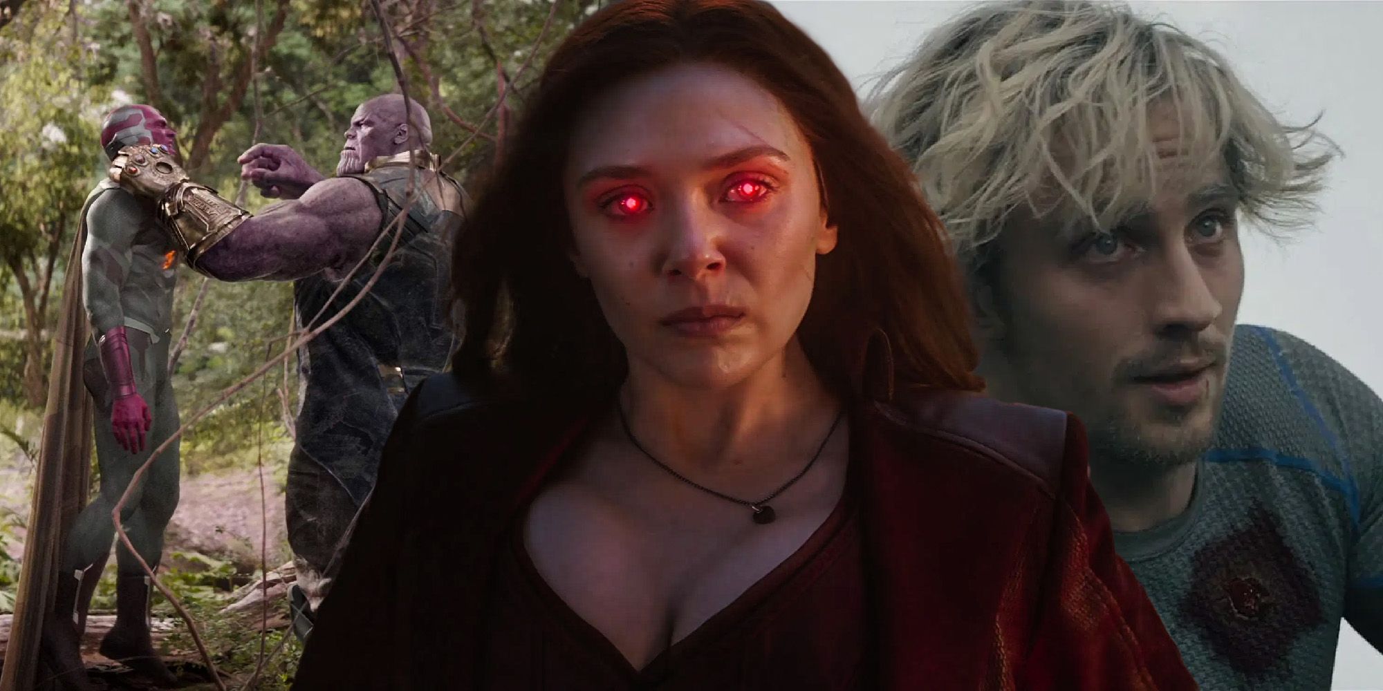 Scarlet witch vision death avengers infinity war quicksilver death avengers age of ultron