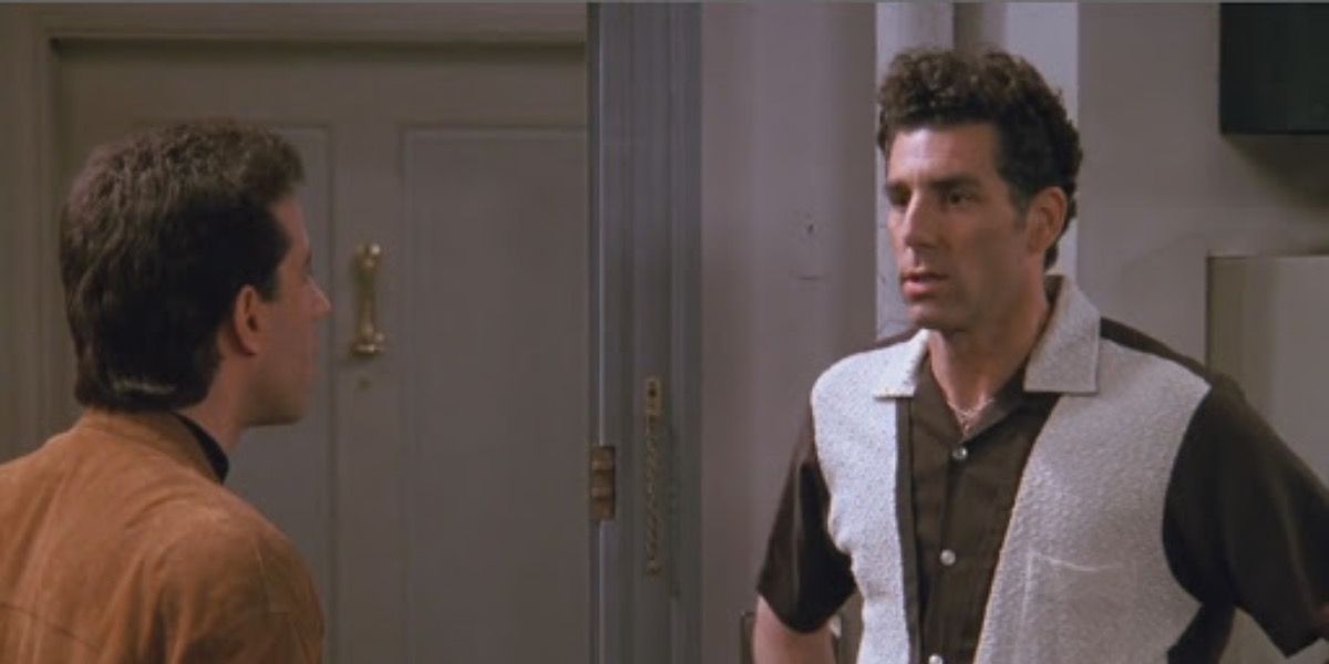 Kramer and Jerry in Jerry's apartment