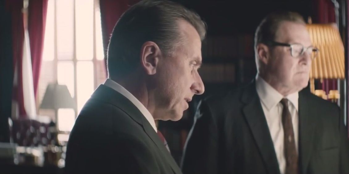 Tim Roth As George Wallace In Selma Fancy Office American Flag
