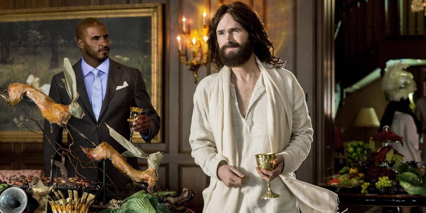 Shadow and Jesus in American Gods
