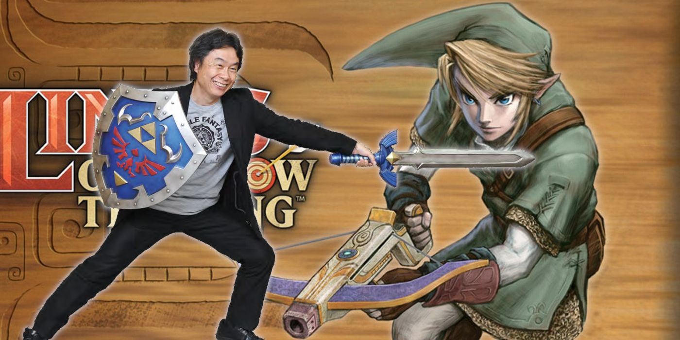 Shigeru Miyamoto Link's Crossbow Training