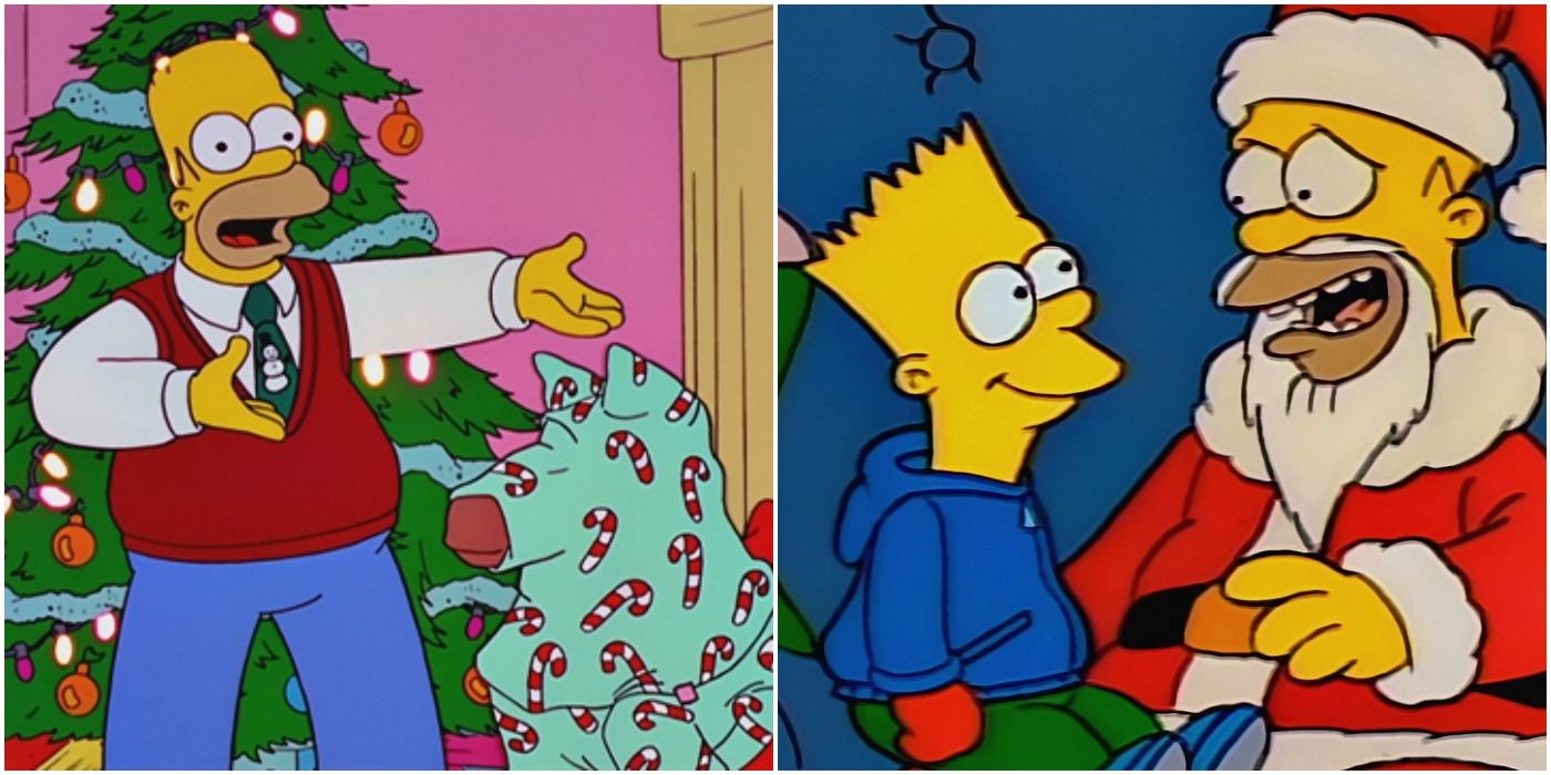 Christmas Episodes Of The Simpsons 