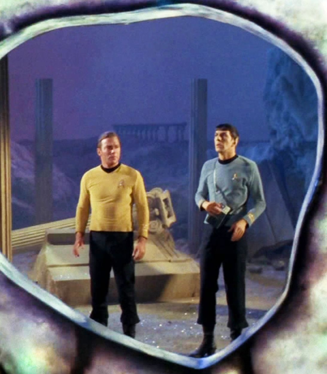 Star Trek City on the Edge of Forever Kirk Spock Vertical