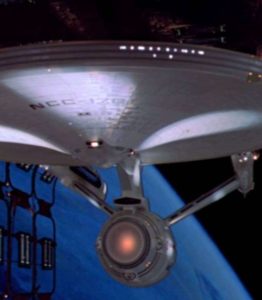 Star Trek The Motion Picture Enterprise dock pic vertical