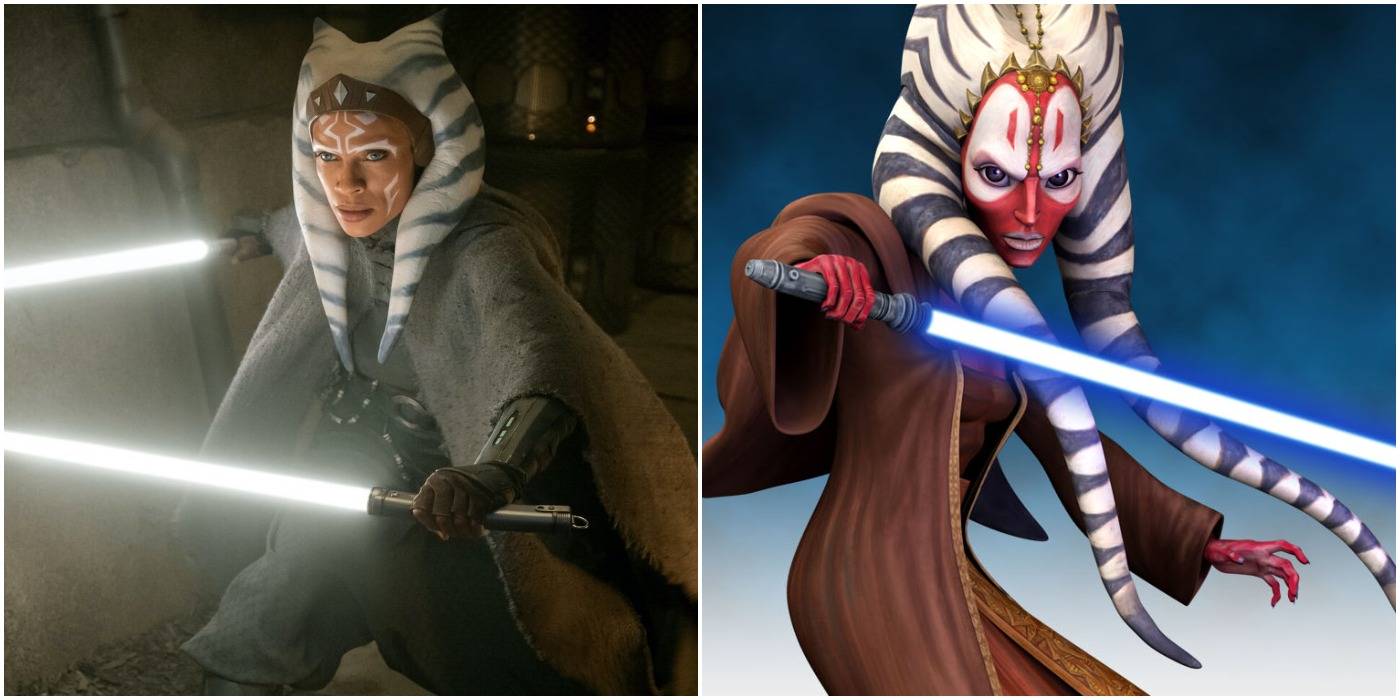 Ahsoka tano and shaak ti