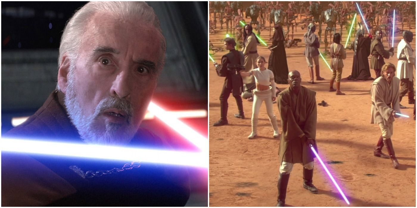 Star Wars Duels Count Dooku Mace Windu Obi-Wan Kenobi