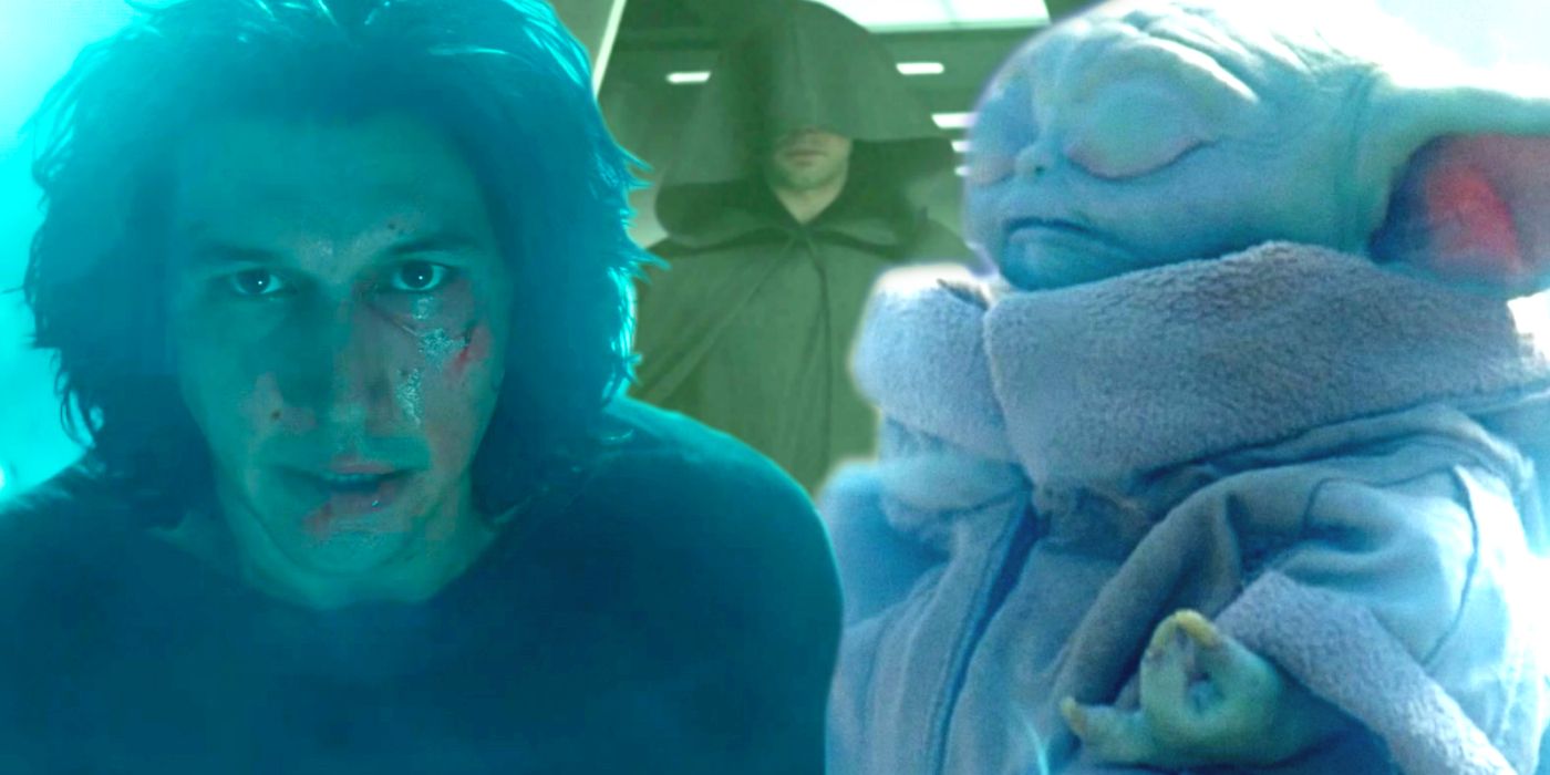 Star Wars Luke Skywalker Ben Solo and Baby Yoda