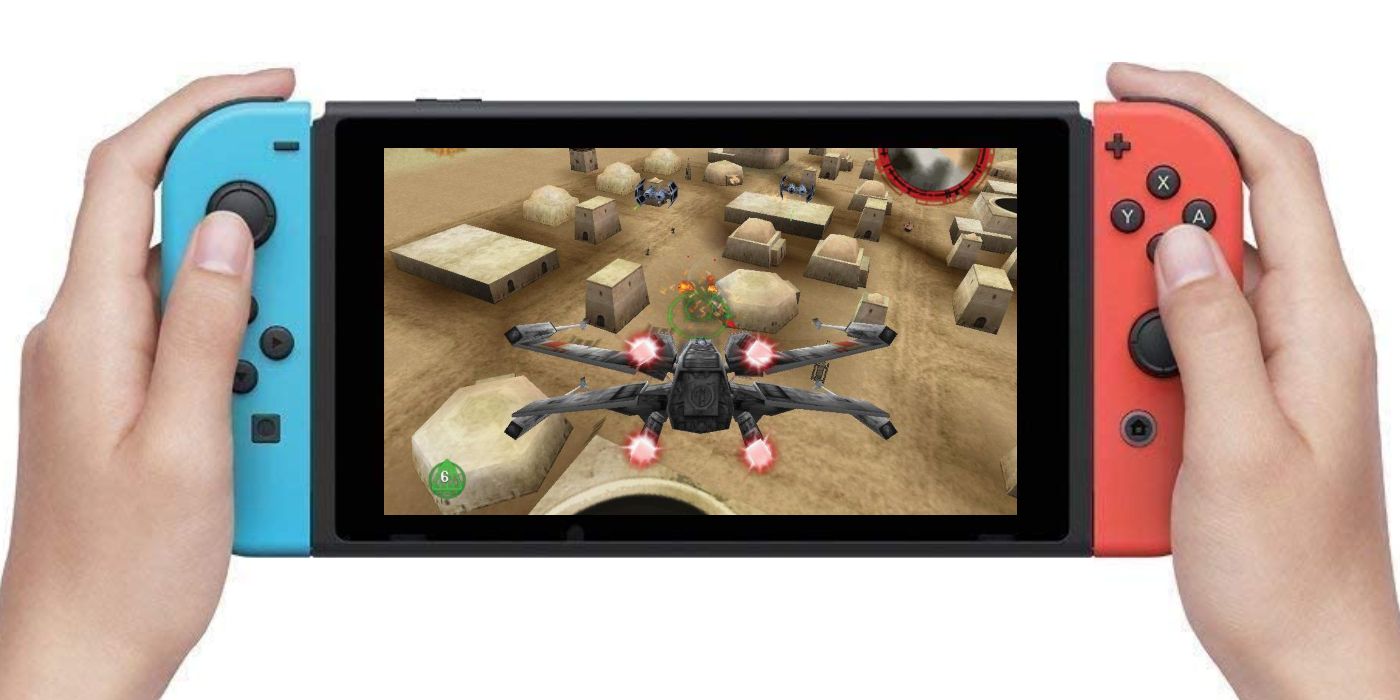Star Wars X-Wing Rogue Squadron Game Nintendo Switch Port