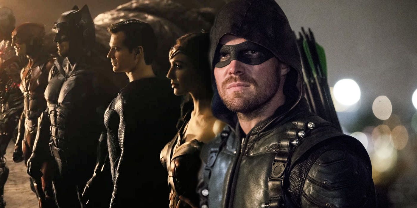 Stephen Amell as Green Arrow and Justice League DCEU