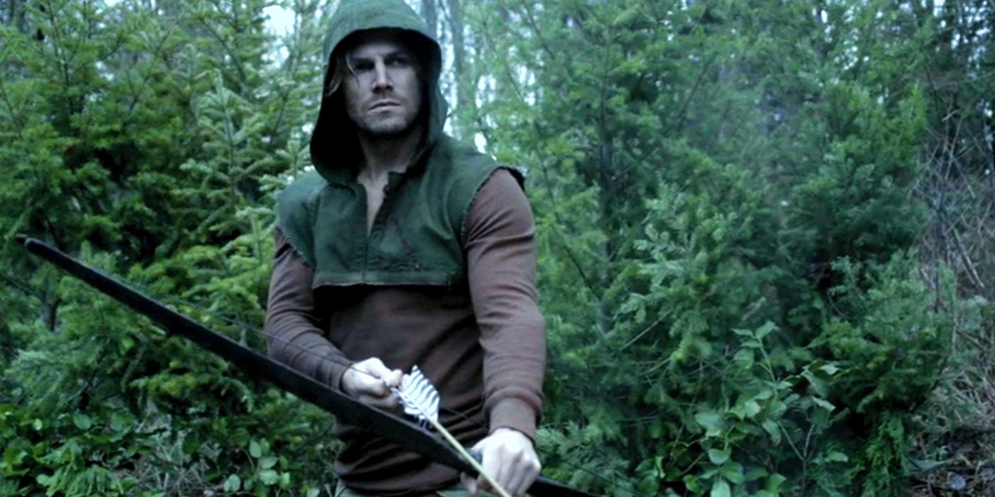 Stephen Amell as Oliver Queen in Arrow