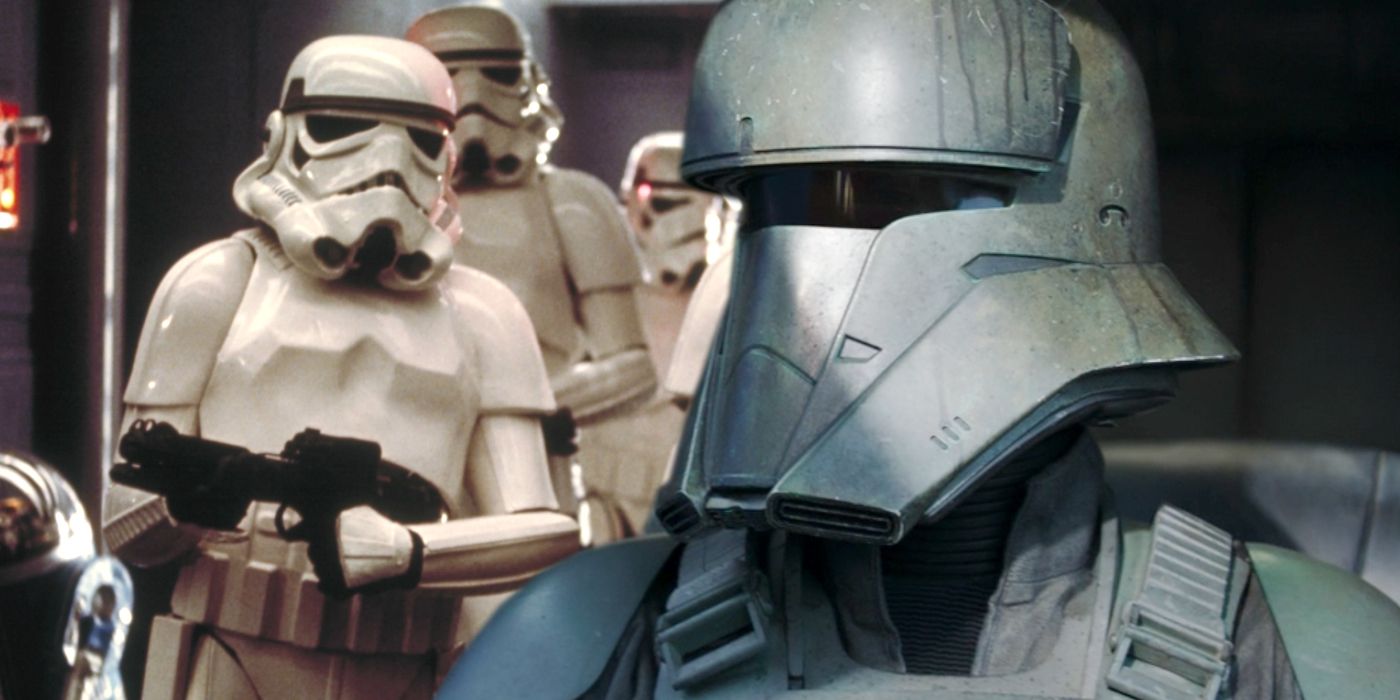 Stormtroopers in Star Wars and The Mandalorian