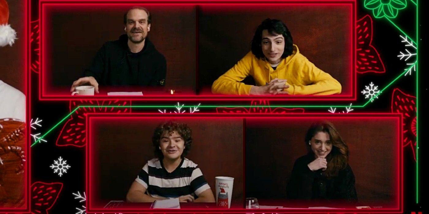 Stranger Things cast playing Dungeons and Dragons