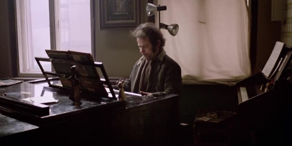 A man plays the piano from Stroszek 