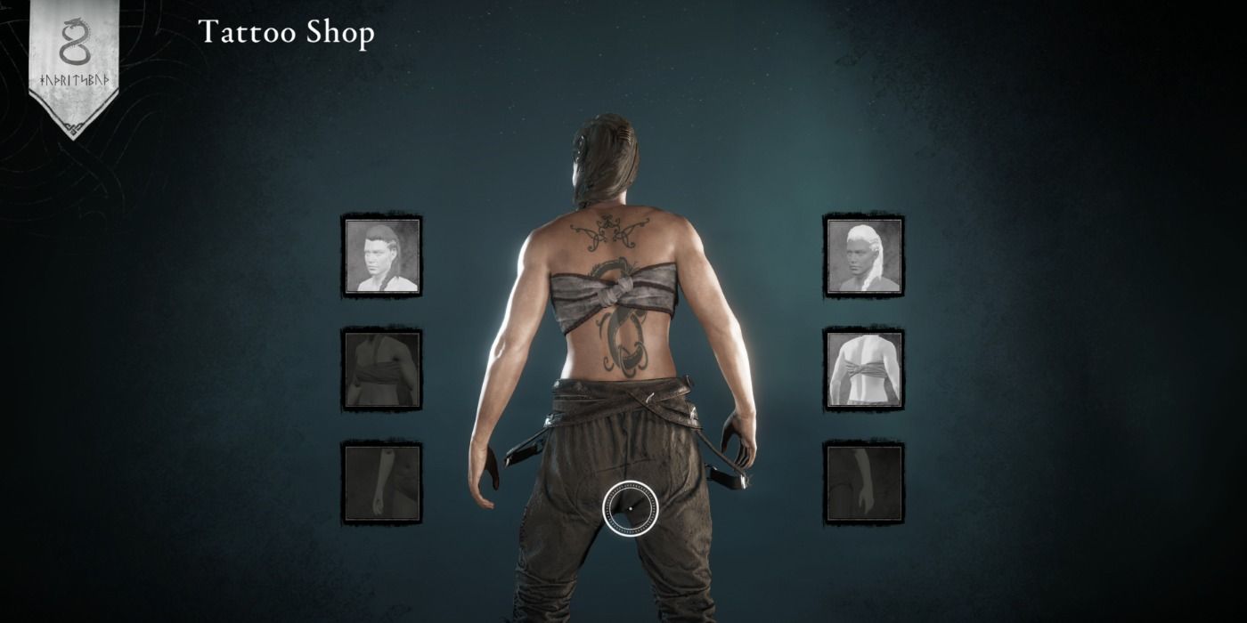 Tattoo Shop Back Tattoo Assassins Creed Valhalla