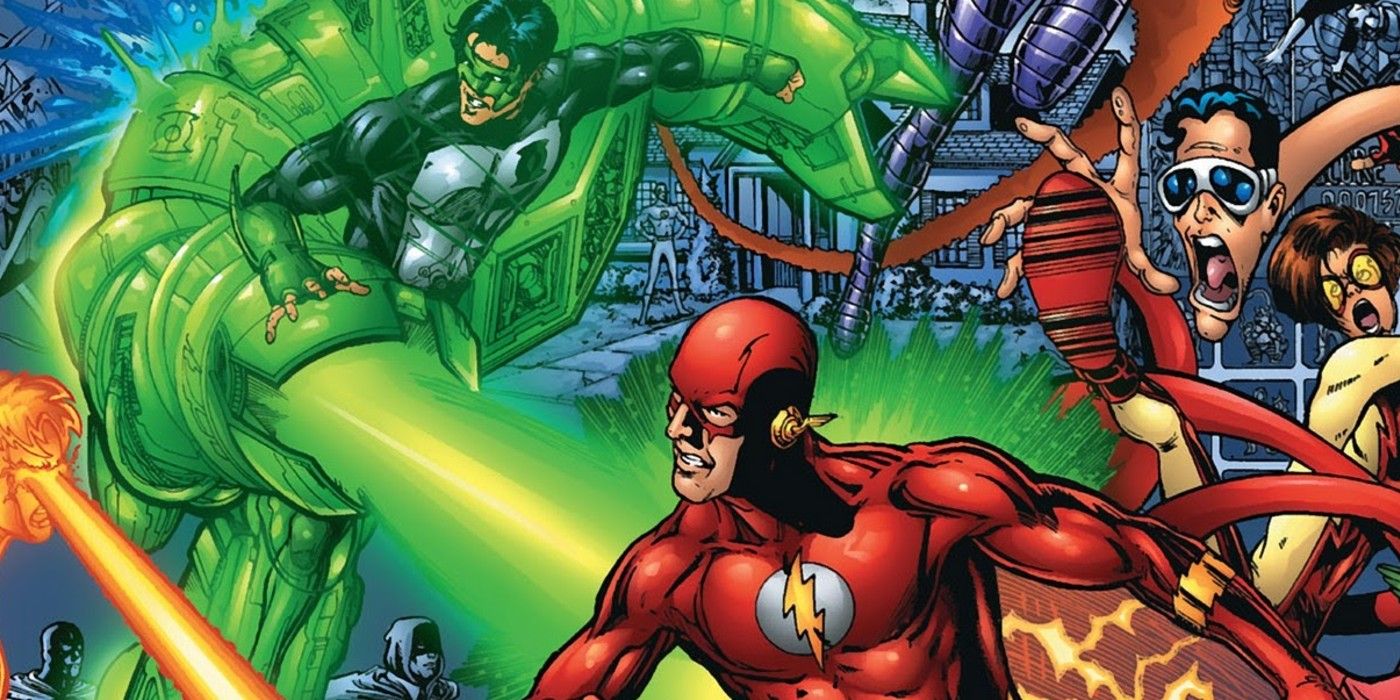 Flash Sided With The Teen Titans Over The Justice League In Battle