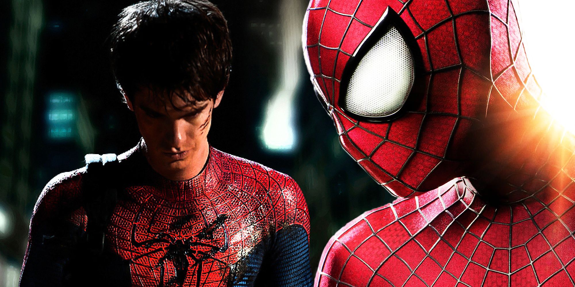 The Amazing Spider-Man 1 & 2 Andrew Garfield as Peter Parker and Spider-Man