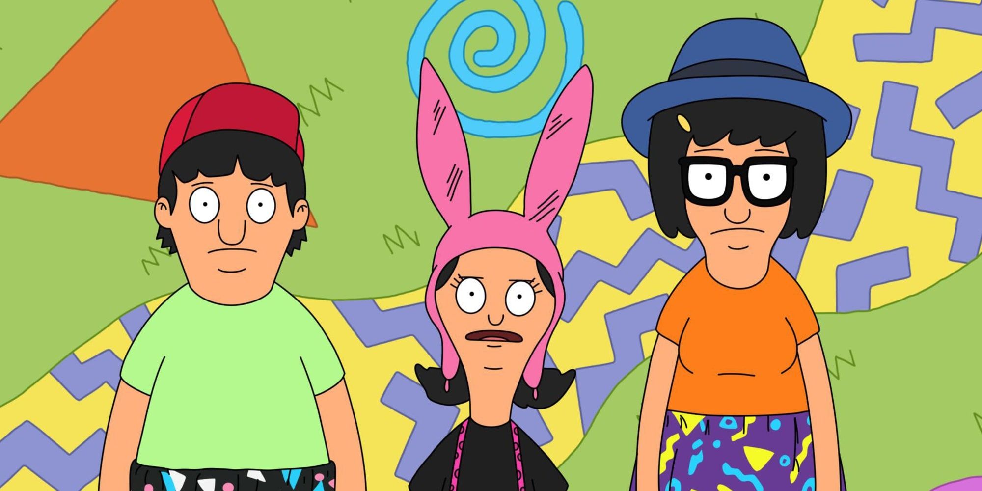 The Belchers In 90s outfits 