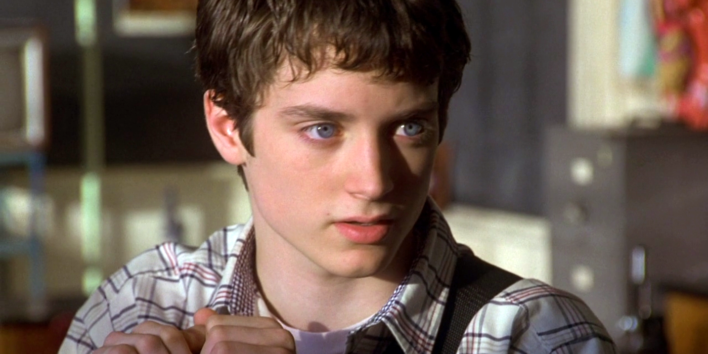 Elijah Woods' Casey looking serious in The Faculty