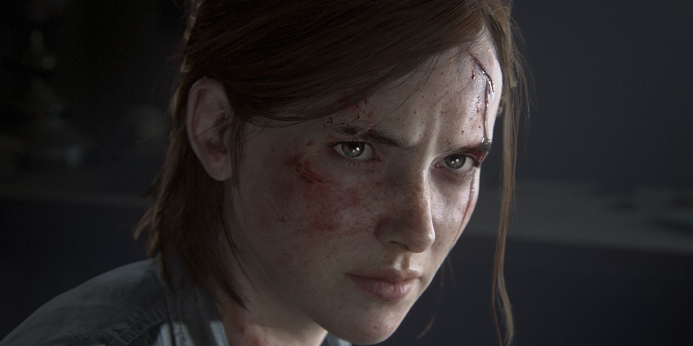 Ellie looking angry in The Last of Us Part II 