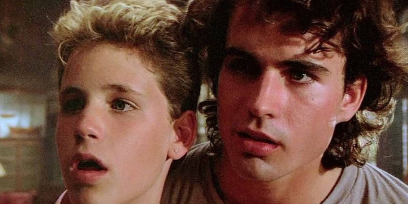 The Lost Boys 1987 Sam and Michael together