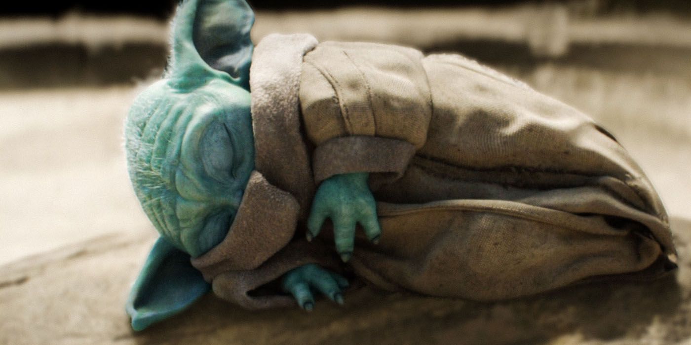 The Mandalorian Baby Yoda Sleeping
