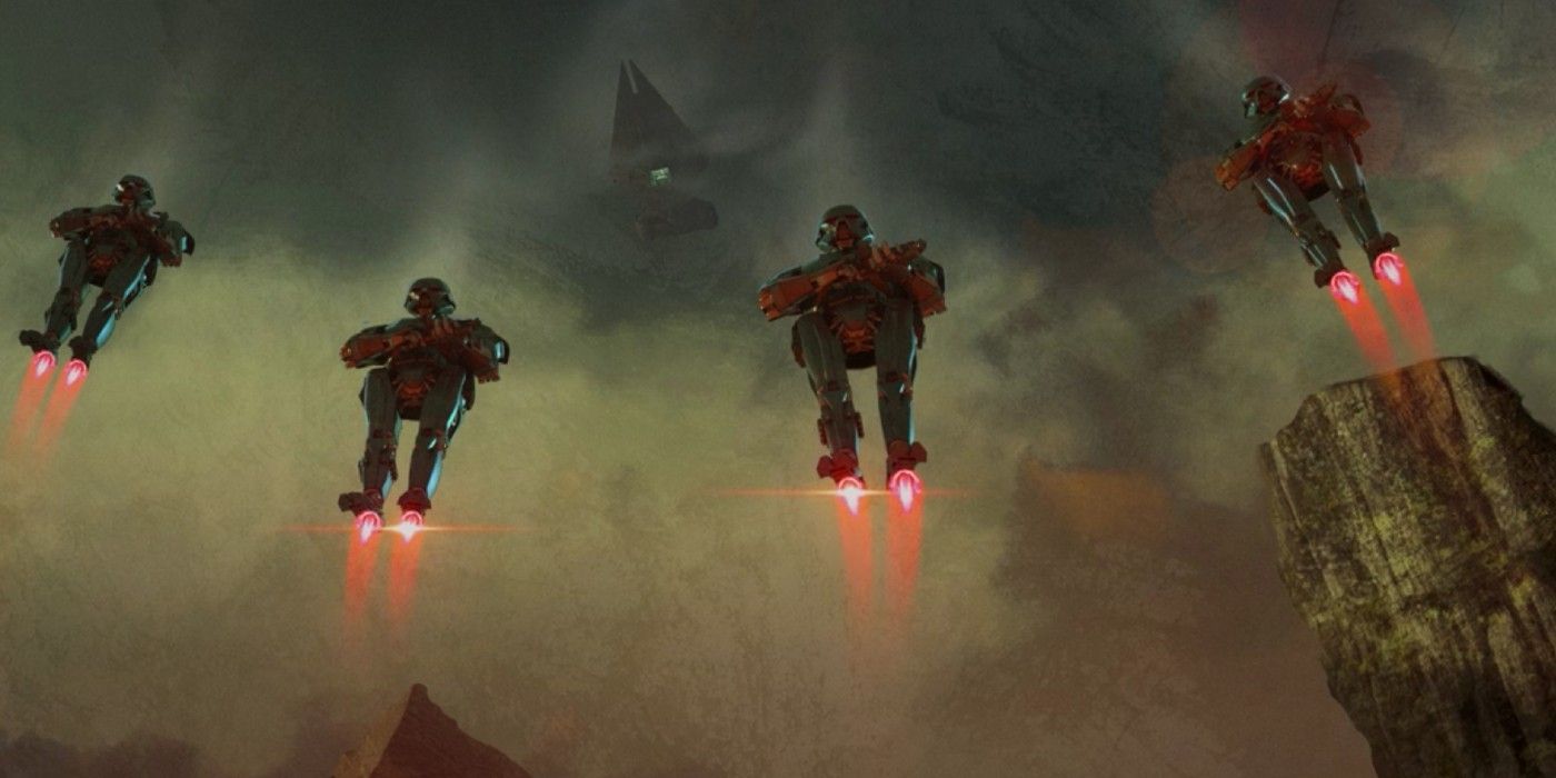 The Mandalorian Concept Art Dark Troopers