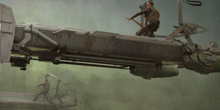 11 Concept Art From The Mandalorian Season 2 Episode 7 20 The Mandalorian Concept Art Poe Dameron Pirates