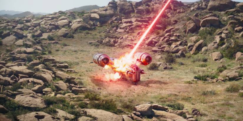 The Mandalorian Razor Crest Destroyed