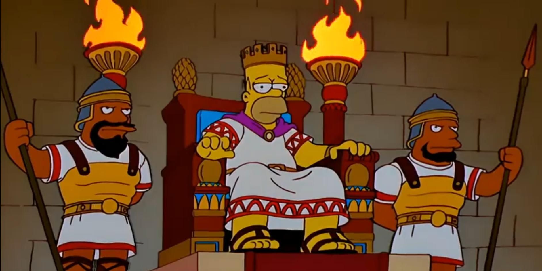 Homer in Simpsons Bible Stories