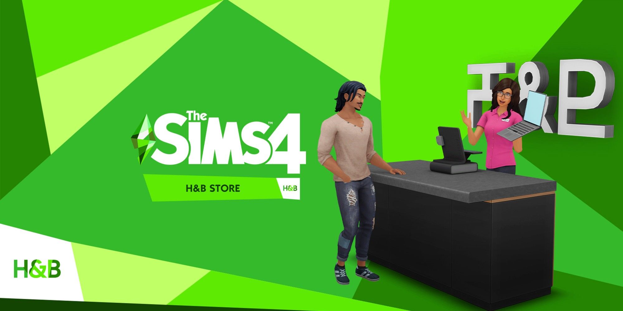 The cover image for The Sims 4 H&amp;B Store Stuff Pack Custom Content by LittleDica