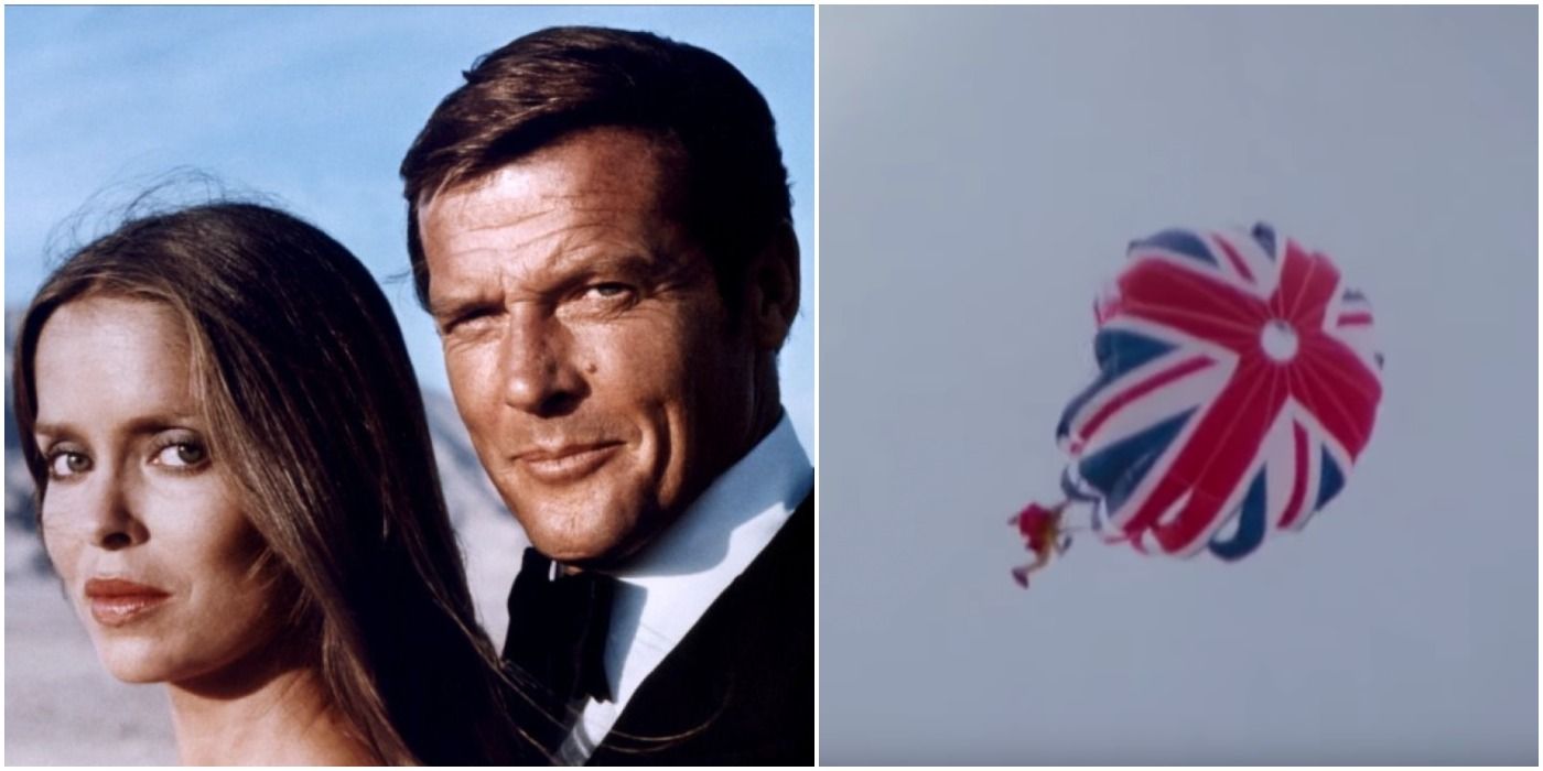 The Spy Who Loved Me Roger Moore Best James Bond Film Union Jack Parachute