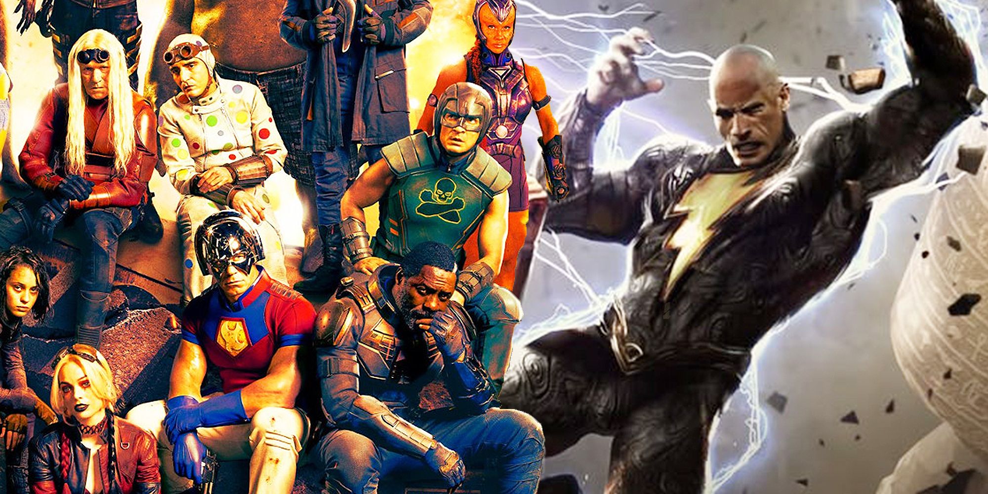 The Suicide Squad's New Task Force X and Dwayne Johnson's Black Adam