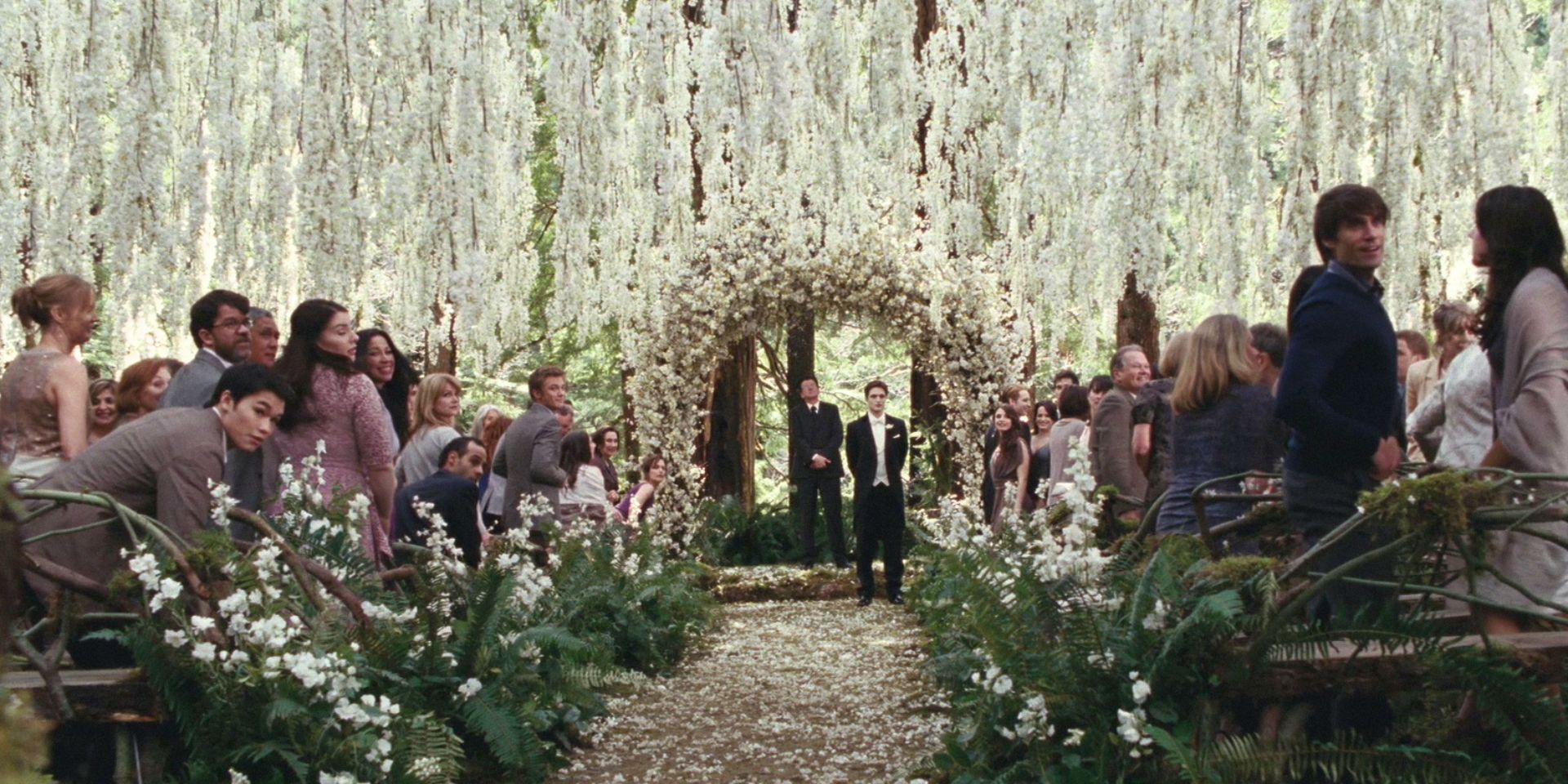 The Twilight Saga Breaking Dawn Part 1 wedding scene