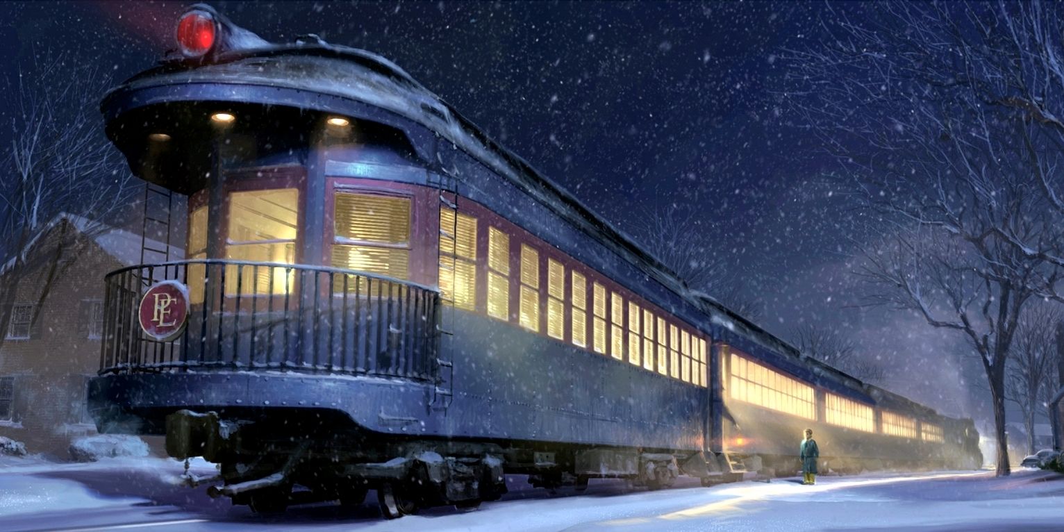 The back of The Polar Express