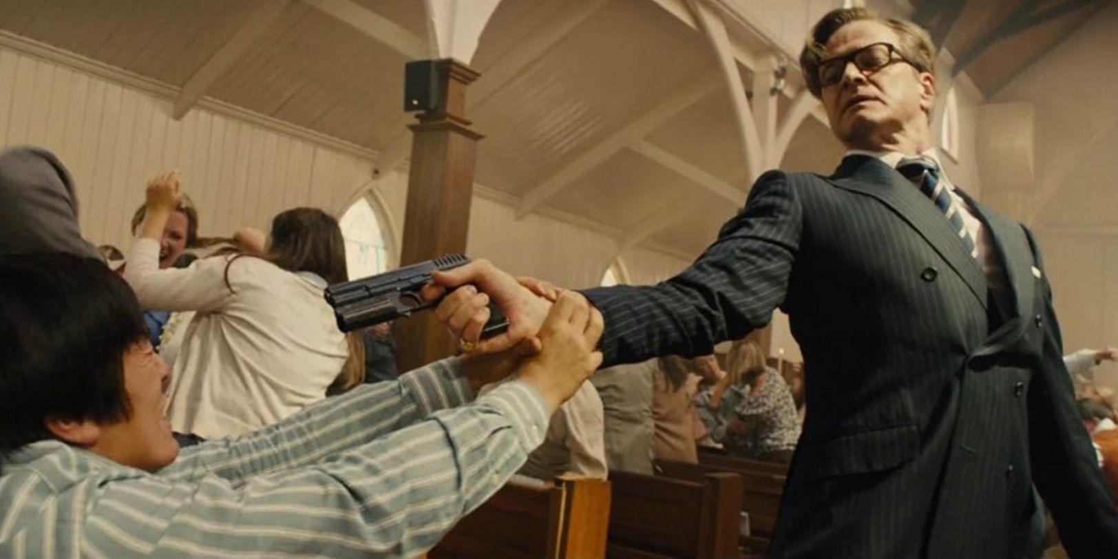 The church fight in Kingsman The Secret Service