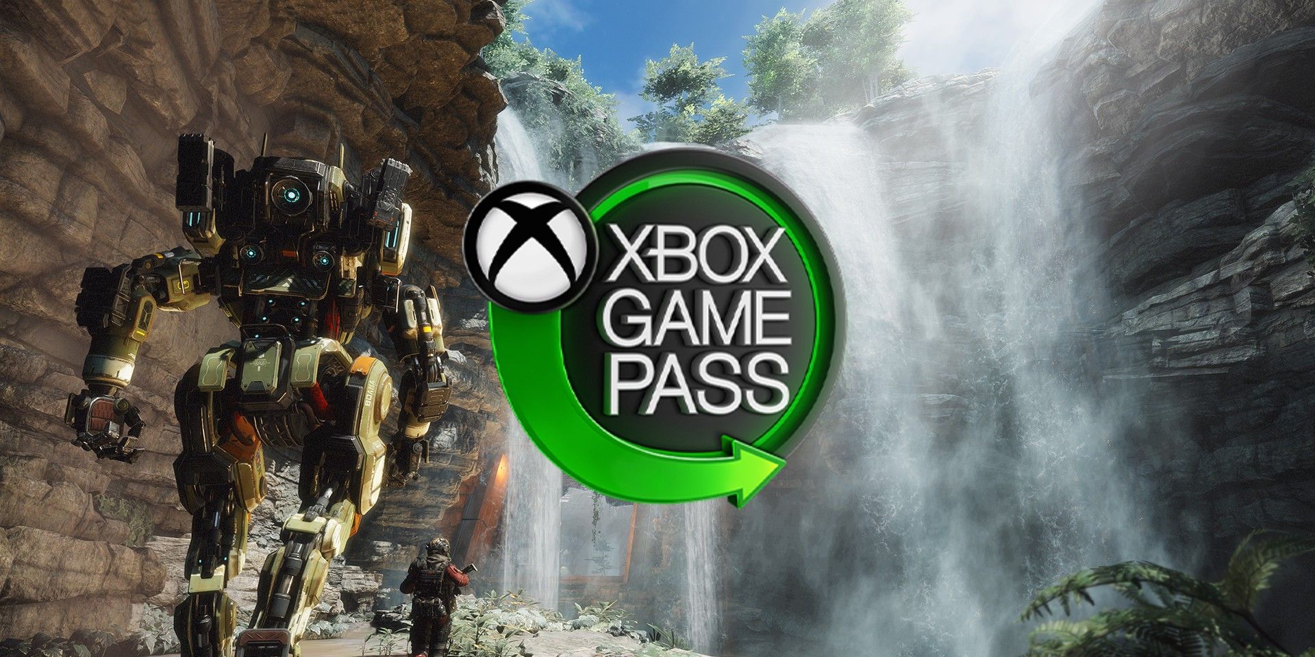 Titanfall 2 Screenshot with Xbox Game Pass Logo