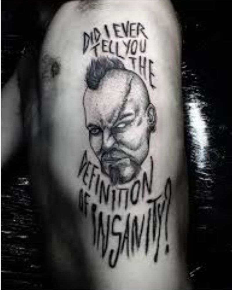 Vaas and the definition of insanity tattoo